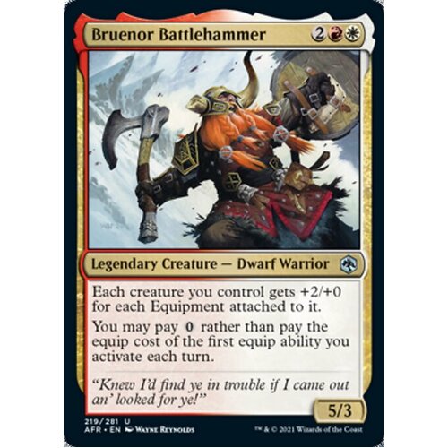 Bruenor Battlehammer - AFR