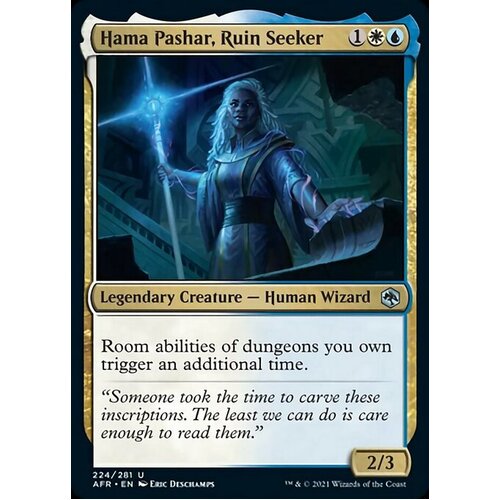 Hama Pashar, Ruin Seeker - AFR