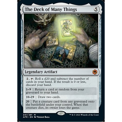 The Deck Of Many Things - AFR