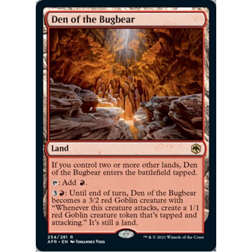 Den Of The Bugbear - AFR