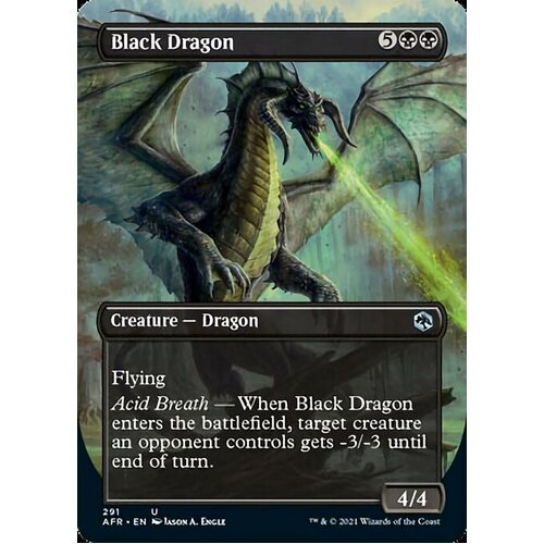 Black Dragon (Borderless) - AFR