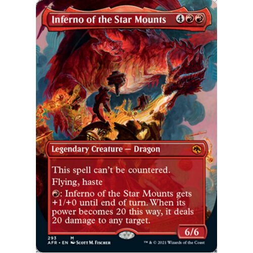 Inferno Of The Star Mounts (Borderless) - AFR
