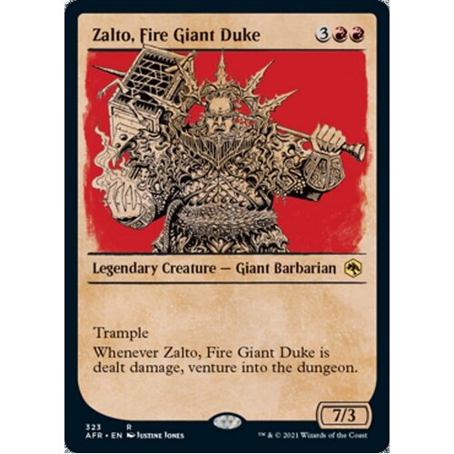 Zalto, Fire Giant Duke (Showcase) - AFR