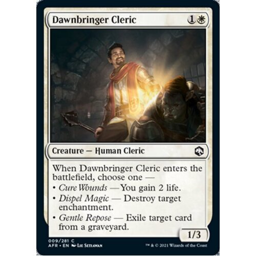 Dawnbringer Cleric FOIL - AFR