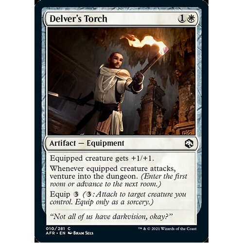 Delver's Torch FOIL - AFR