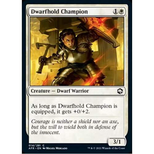 Dwarfhold Champion FOIL - AFR