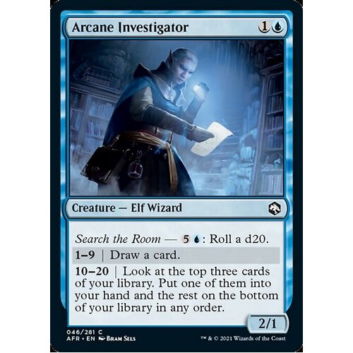 Arcane Investigator FOIL - AFR