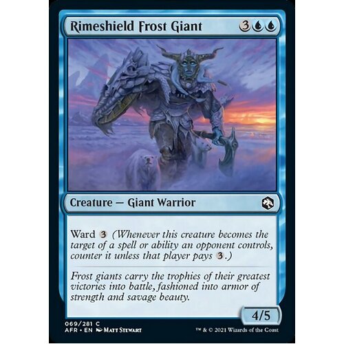 Rimeshield Frost Giant FOIL - AFR