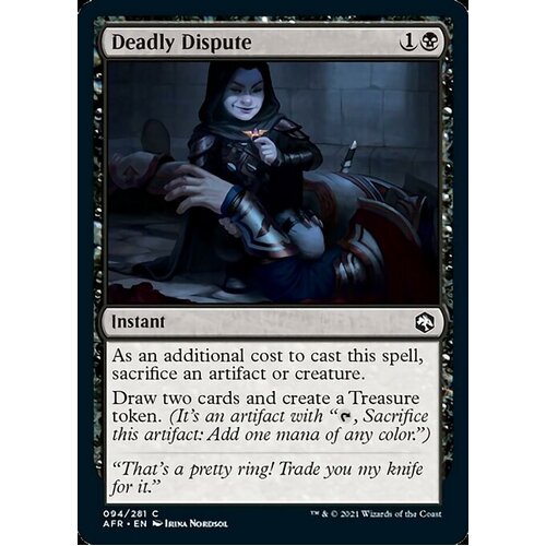Deadly Dispute FOIL - AFR
