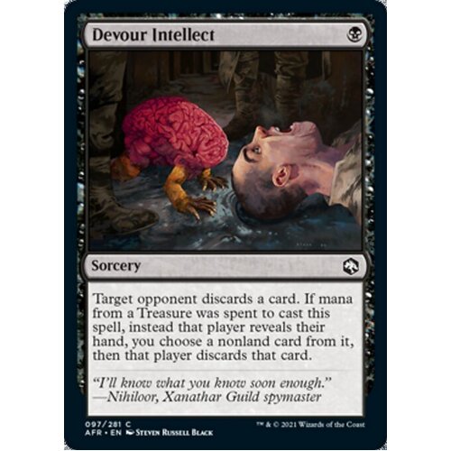 Devour Intellect FOIL - AFR