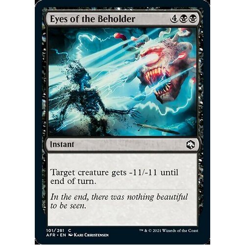 Eyes Of The Beholder FOIL - AFR