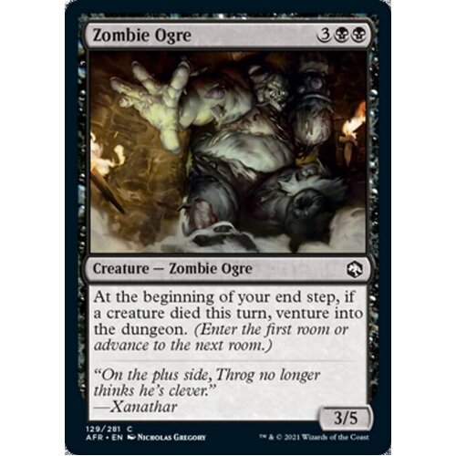 Zombie Ogre FOIL - AFR