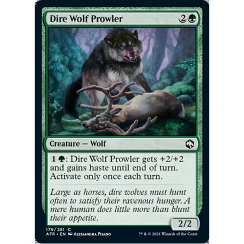 Dire Wolf Prowler FOIL - AFR