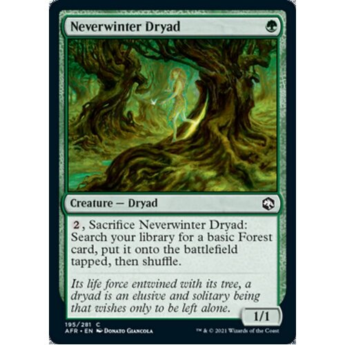 Neverwinter Dryad FOIL - AFR