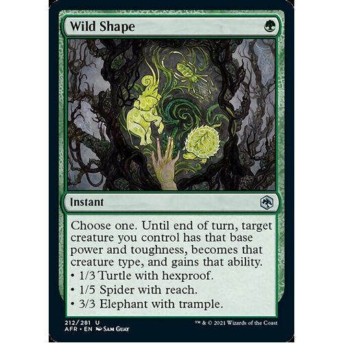 Wild Shape FOIL - AFR