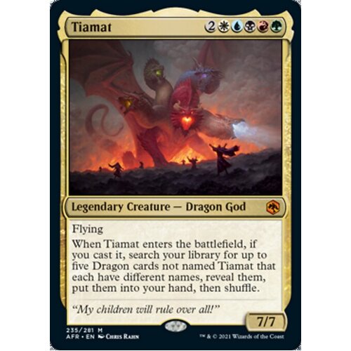 Tiamat FOIL - AFR