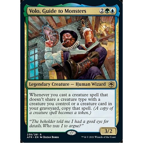 Volo, Guide To Monsters FOIL - AFR