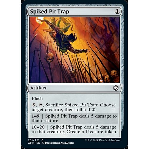 Spiked Pit Trap FOIL - AFR