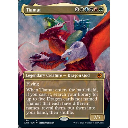 Tiamat (Borderless) FOIL - AFR