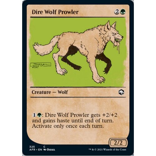 Dire Wolf Prowler (Showcase) FOIL - AFR