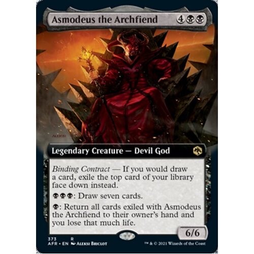 Asmodeus The Archfiend (Extended) FOIL - AFR