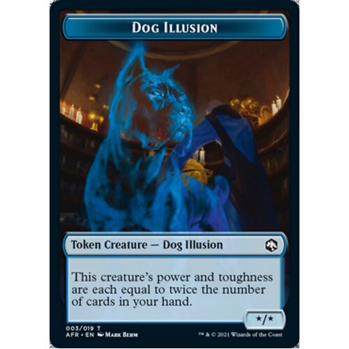 1 x Dog Illusion Token - AFR