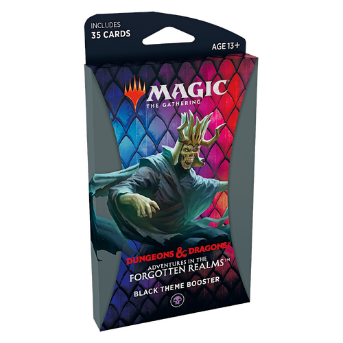 Adventures in the Forgotten Realms (AFR) Theme Booster Pack Black