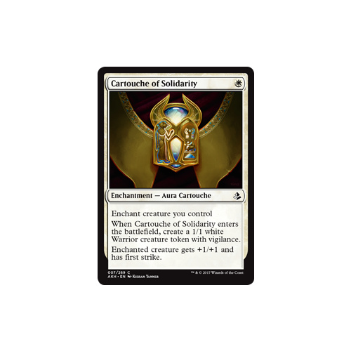 Cartouche of Solidarity - AKH