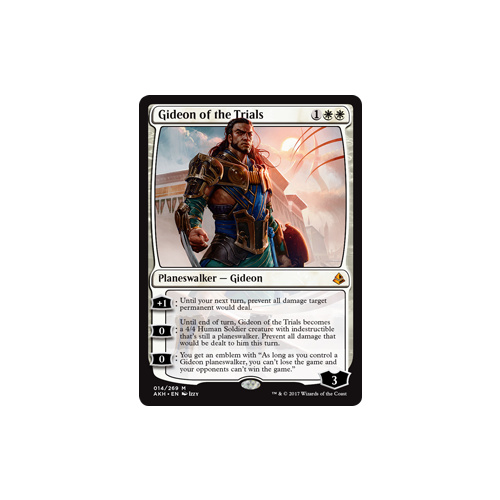 Gideon of the Trials FOIL - AKH