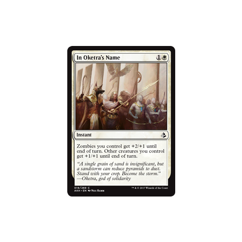 In Oketra's Name - AKH