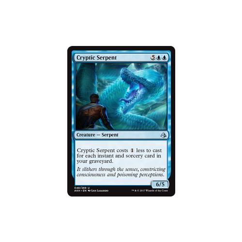 Cryptic Serpent FOIL - AKH