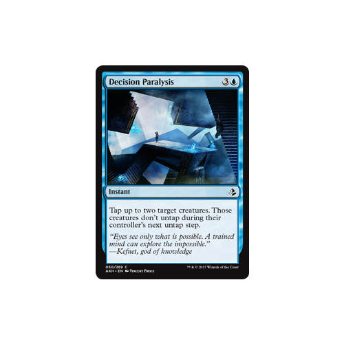 Decision Paralysis - AKH