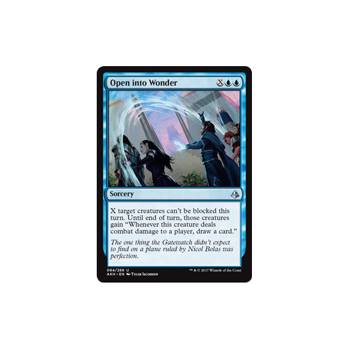 Open into Wonder - AKH