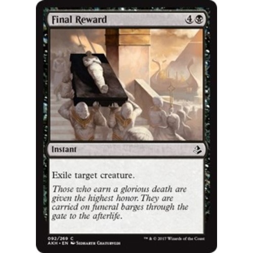 Final Reward FOIL - AKH