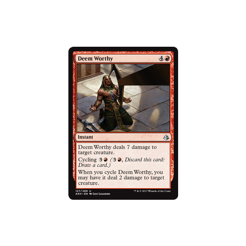 Deem Worthy FOIL - AKH