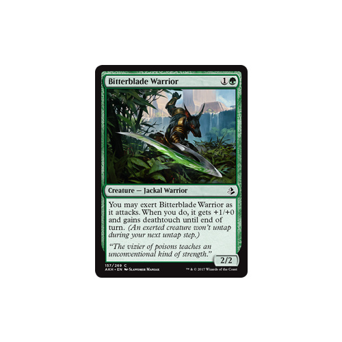 Bitterblade Warrior FOIL - AKH