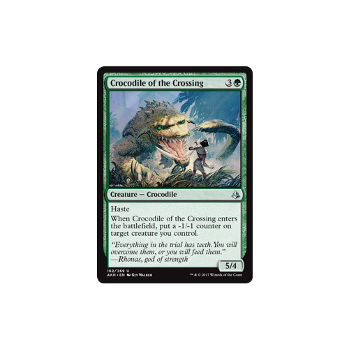Crocodile of the Crossing FOIL - AKH