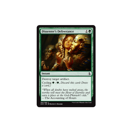 Dissenter's Deliverance - AKH