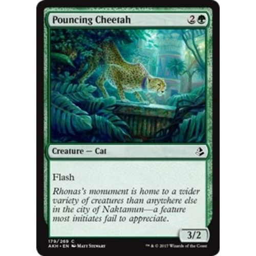 Pouncing Cheetah FOIL - AKH