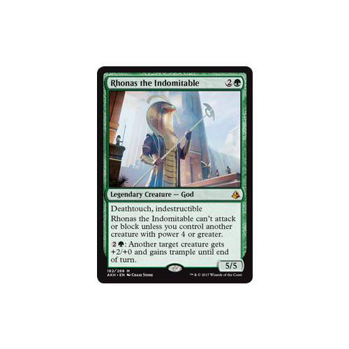 Rhonas the Indomitable FOIL - AKH