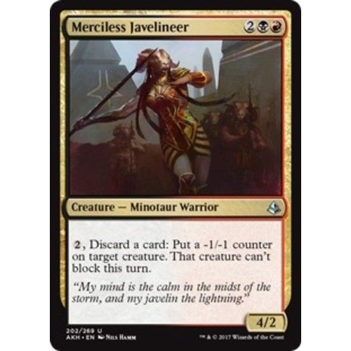Merciless Javelineer FOIL - AKH