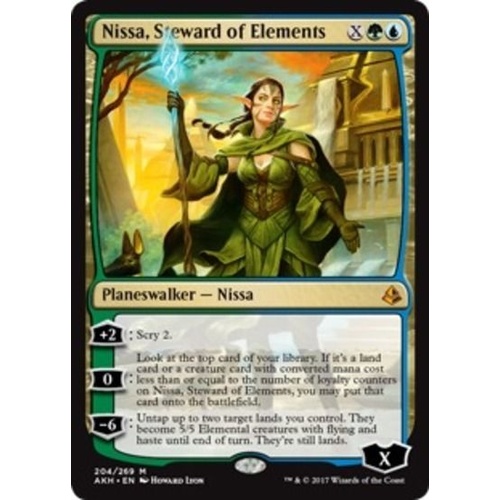 Nissa, Steward of Elements - AKH