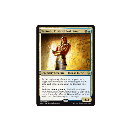 Temmet, Vizier of Naktamun FOIL - AKH