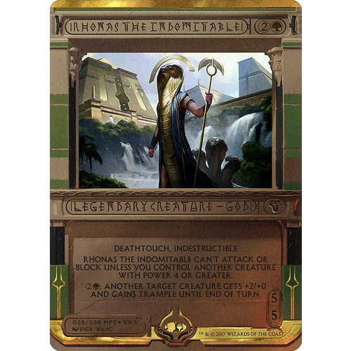Rhonas the Indomitable FOIL Invocation - AKH