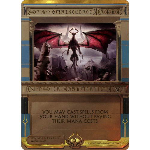 Omniscience FOIL Invocation - AKH