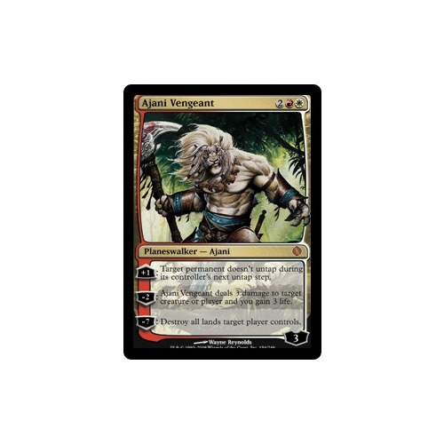 Ajani Vengeant FOIL - ALA
