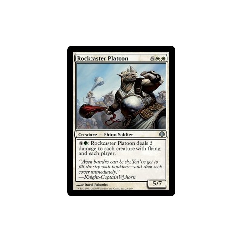 Rockcaster Platoon - ALA