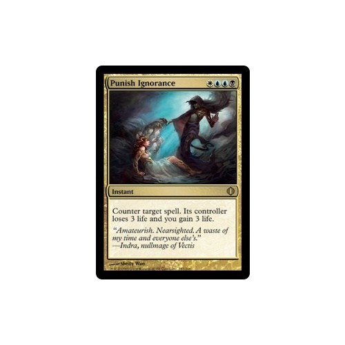Punish Ignorance FOIL - ALA