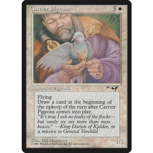 Carrier Pigeons (B) - ALL