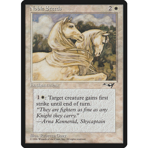 Noble Steeds (B) - ALL
